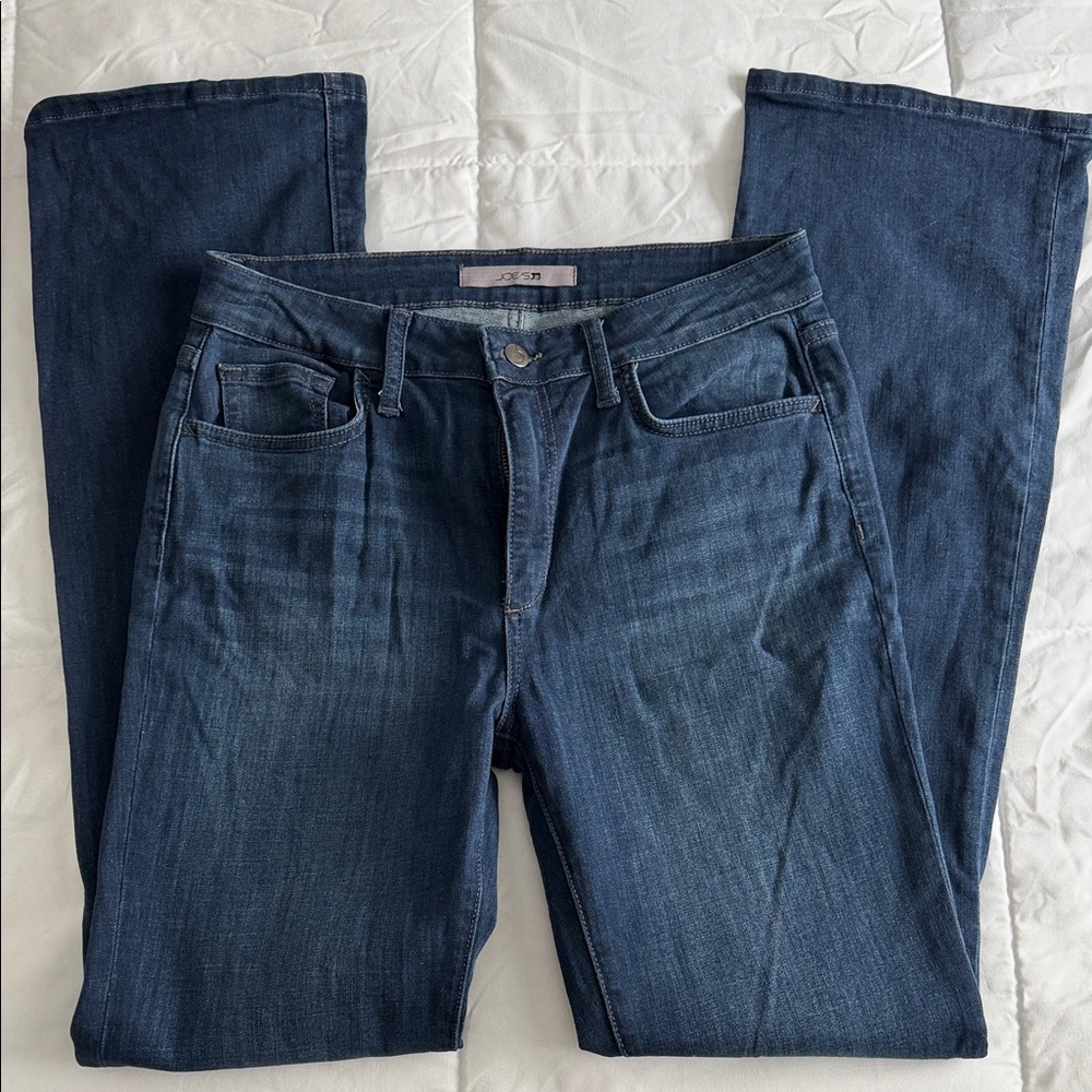 Joe's Jeans Dark Blue Flare & Wide Leg